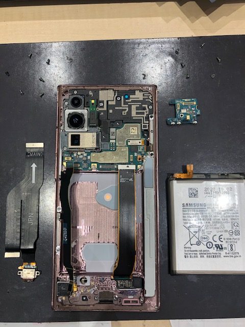 【久御山店】Galaxy Note20Ultraのコネクタ交換修理【京田辺市からご来店】