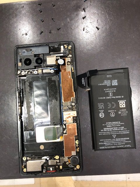 【久御山店】Google Pixel7aのバッテリー交換修理【伏見区からご来店】