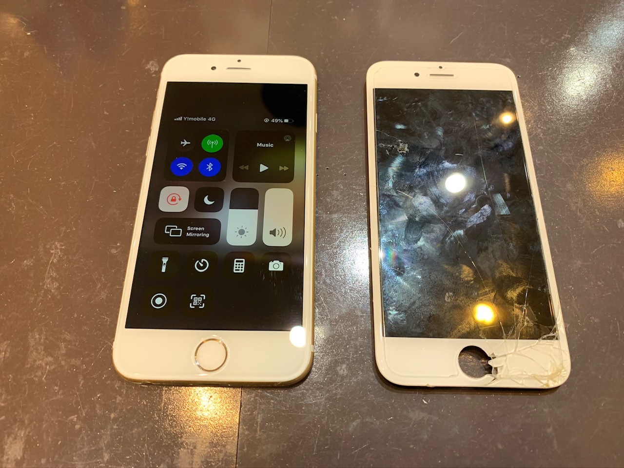 iPhone6s画面交換　＜伊丹市よりお越しのお客様＞　ち