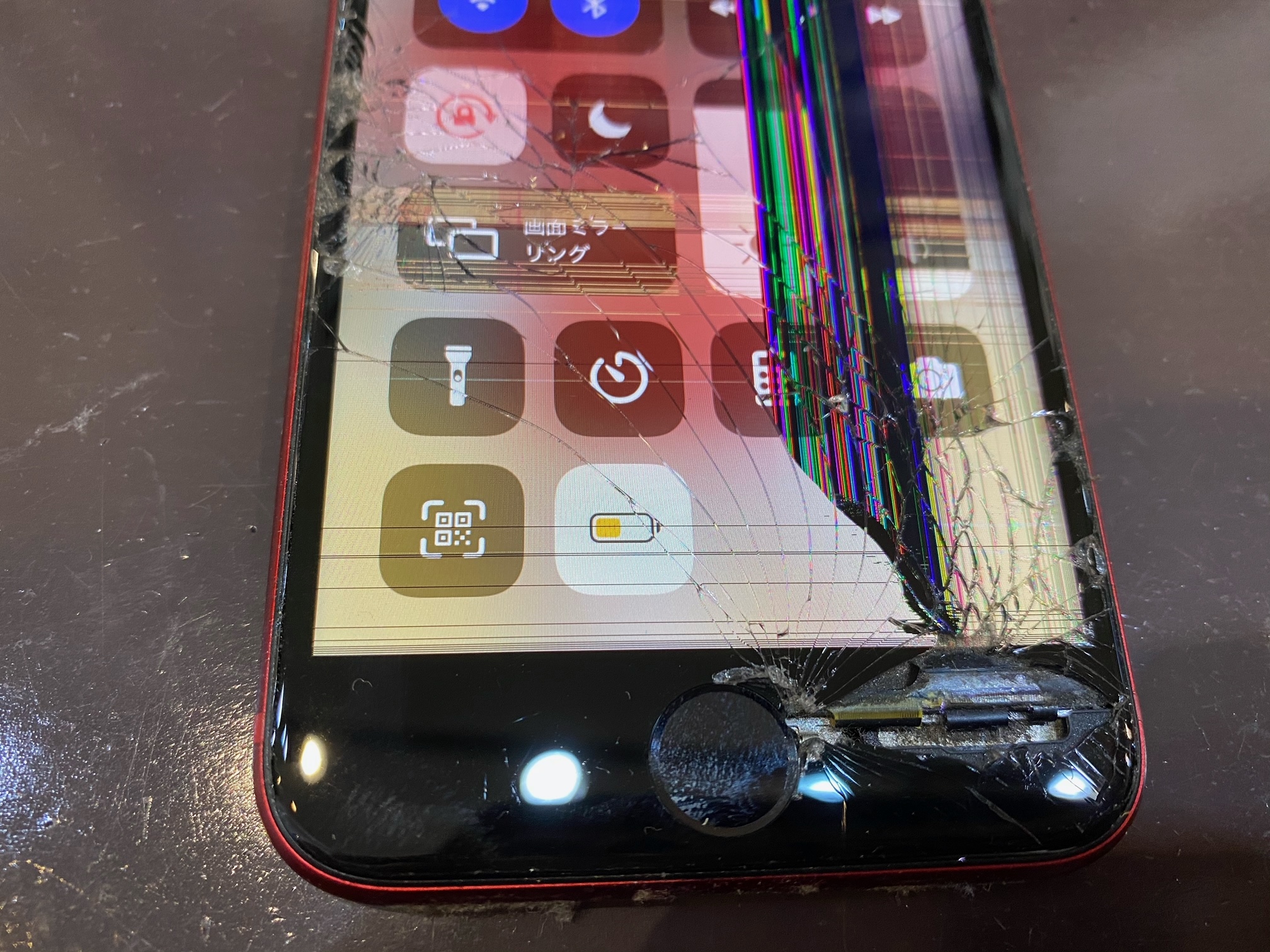 iPhoneSE2|画面交換修理|宝塚市からお越しのお客様|   ℱ