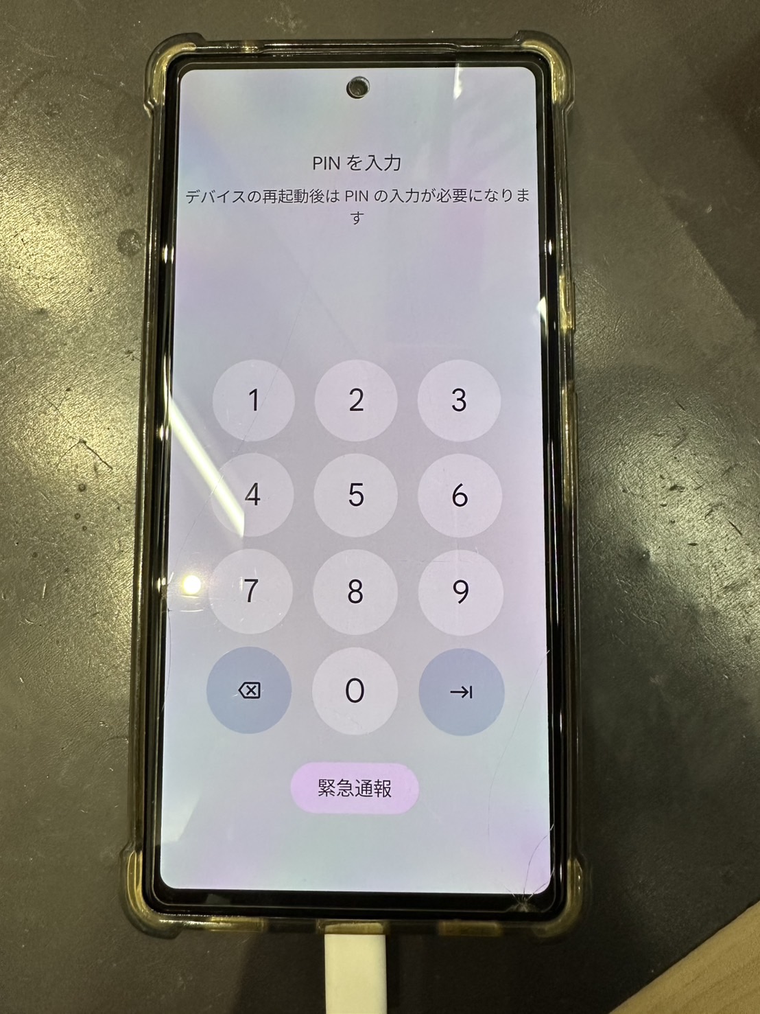 鹿児島店】Google Pixel 7a バッテリー交換修理【指宿市よりご来店