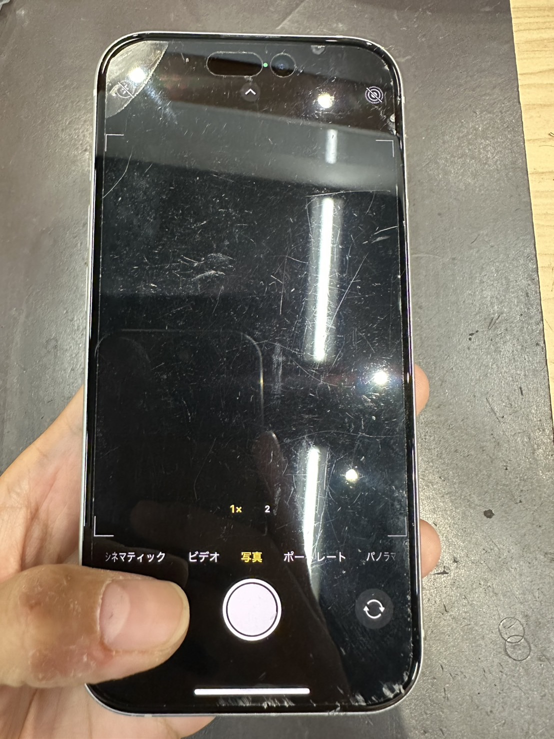 鹿児島店】iPhone 15 バックカメラ交換修理【鹿児島市よりご来店