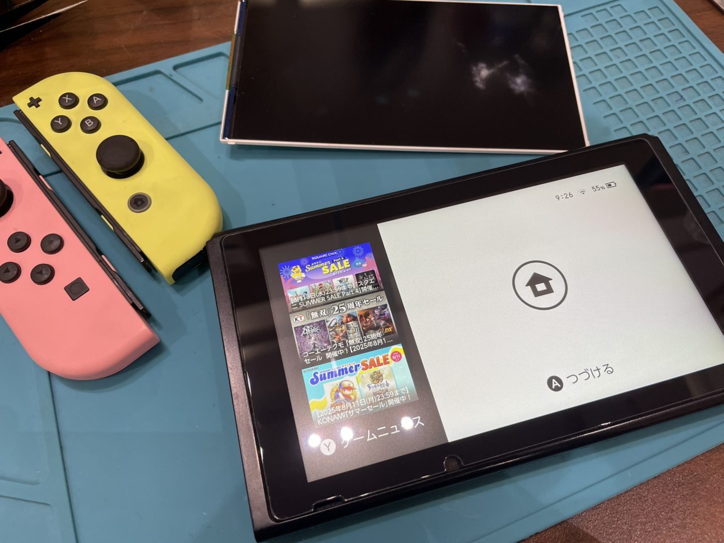 【姶良店】Nintendo Switch 液晶修理　【鹿屋市よりご来店】