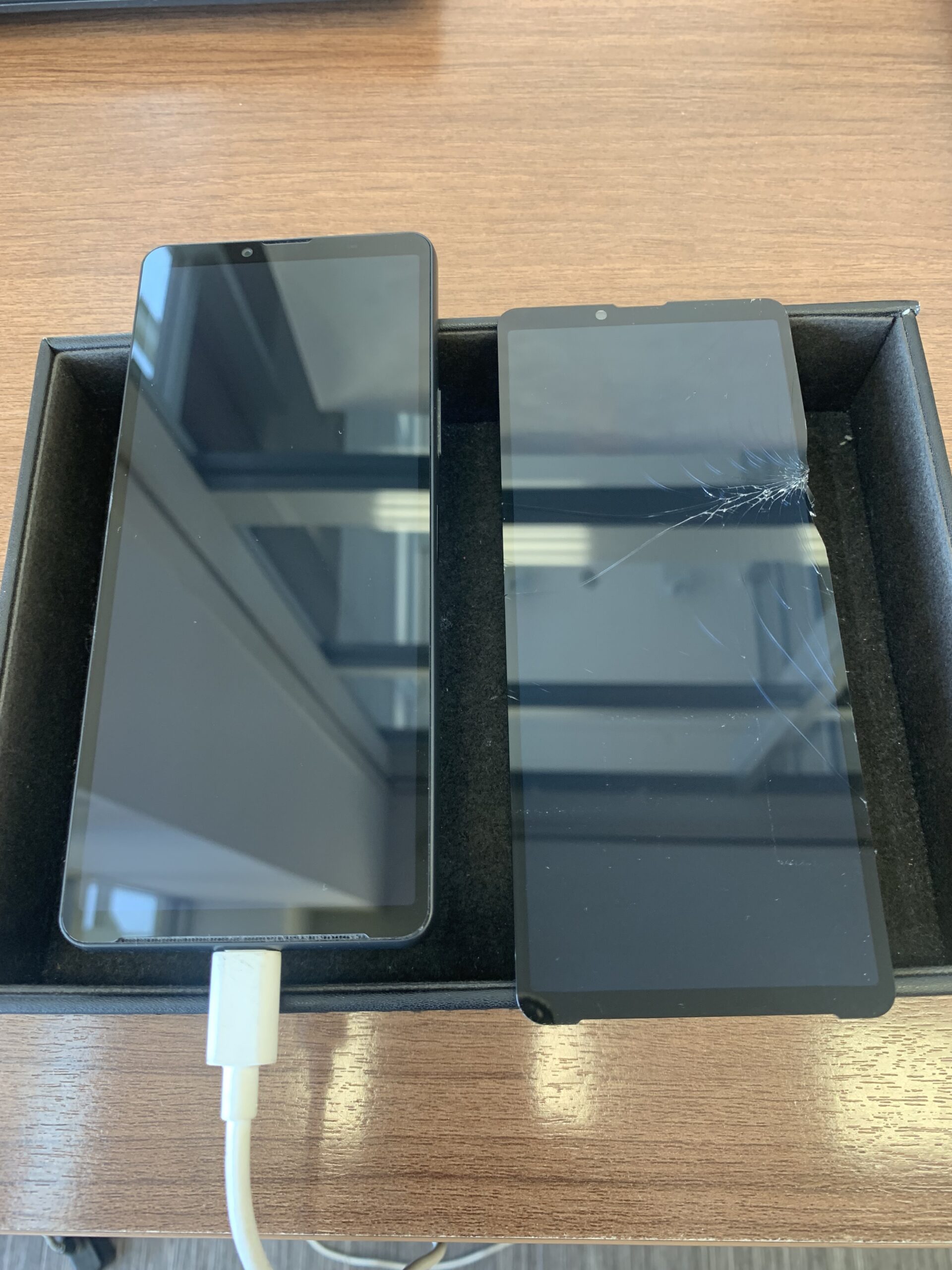 【扶桑店】Xperia 10 VIの画面交換修理【江南市からご来店】