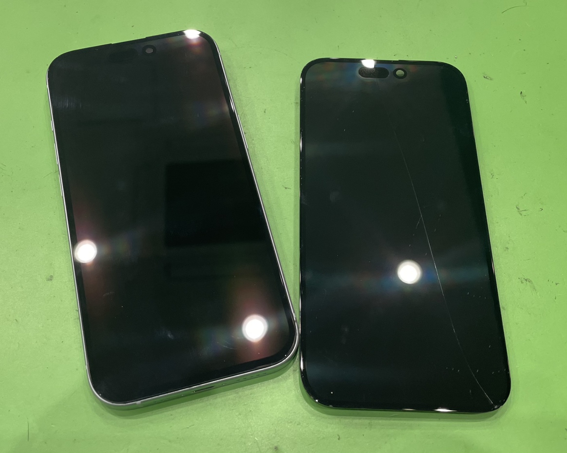 【iPhone15】画面割れ【修理】