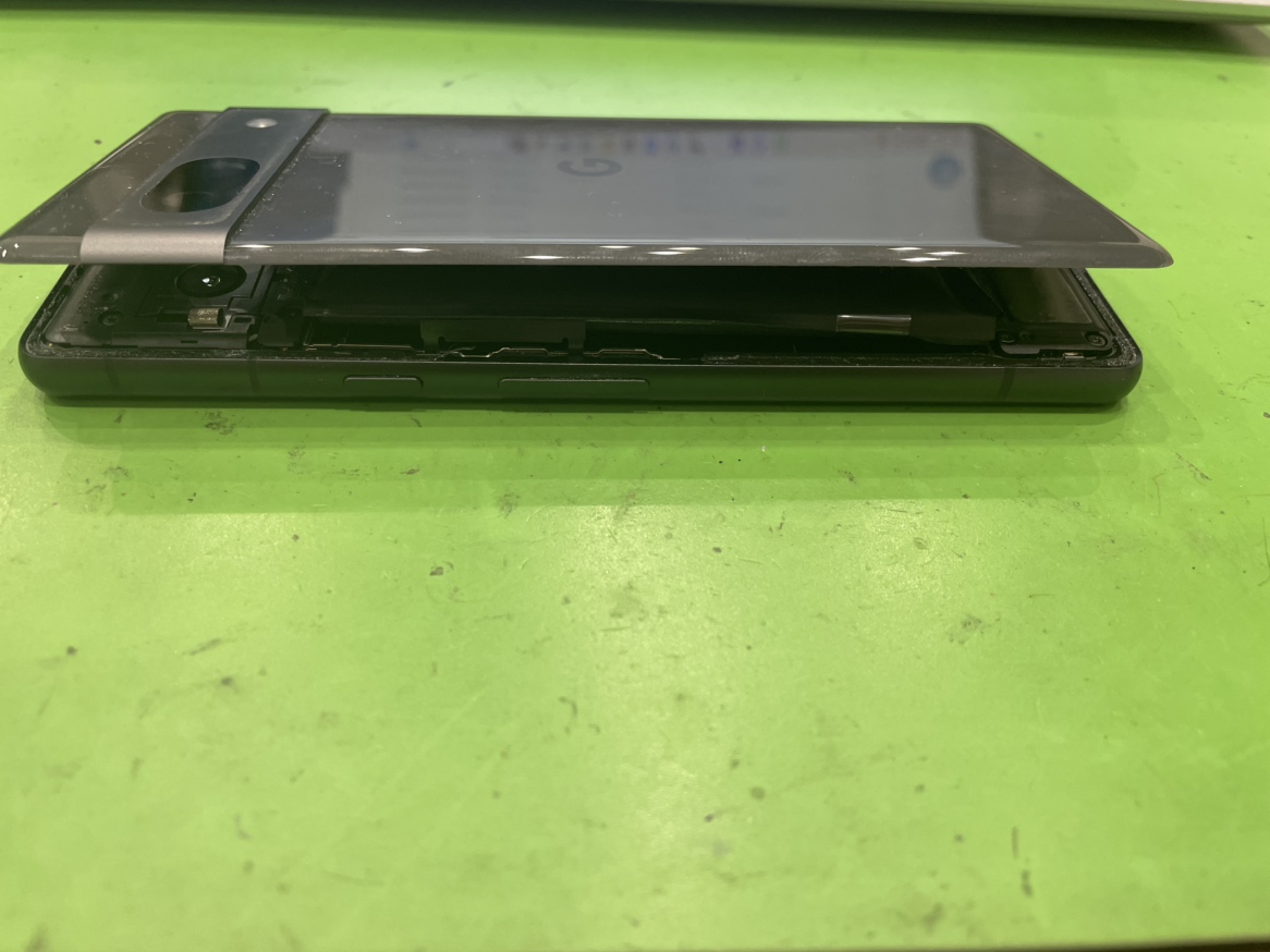 【高知店】GooglePixel7aバッテリー修理【高知市からのご来店】