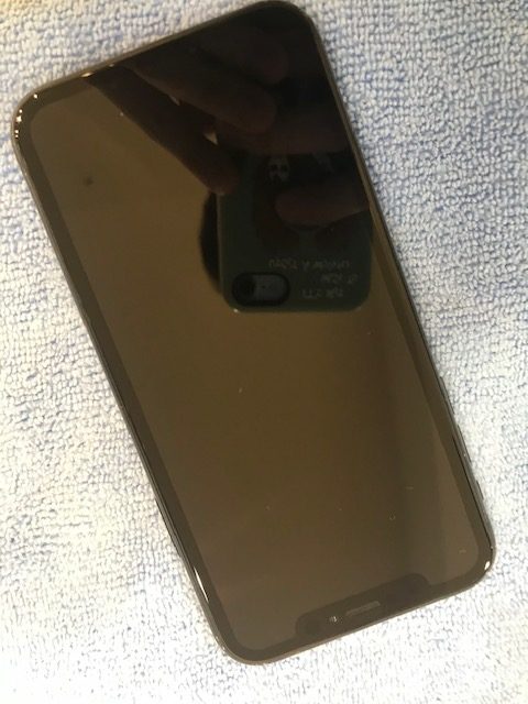 iPhoneXRガラスコーティング【津山市からご来店のお客様】