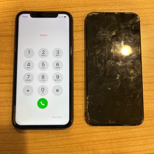 京都市南区吉祥院砂ノ町　iPhone11　画面修理