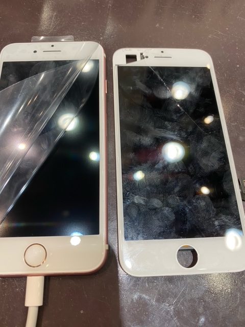 iPhone7 画面交換 【橿原市よりご来店】