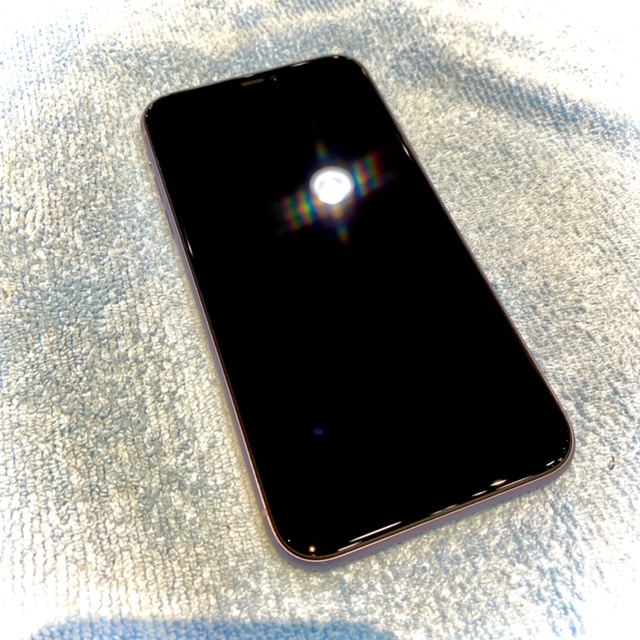 iPhone11 ガラスコーティング 【橿原市よりご来店】