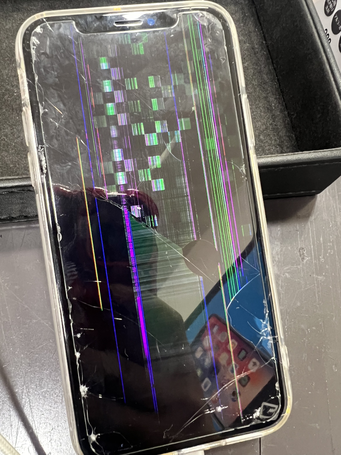 【明和店】iPhone XS画面交換修理　【大台町よりご来店】