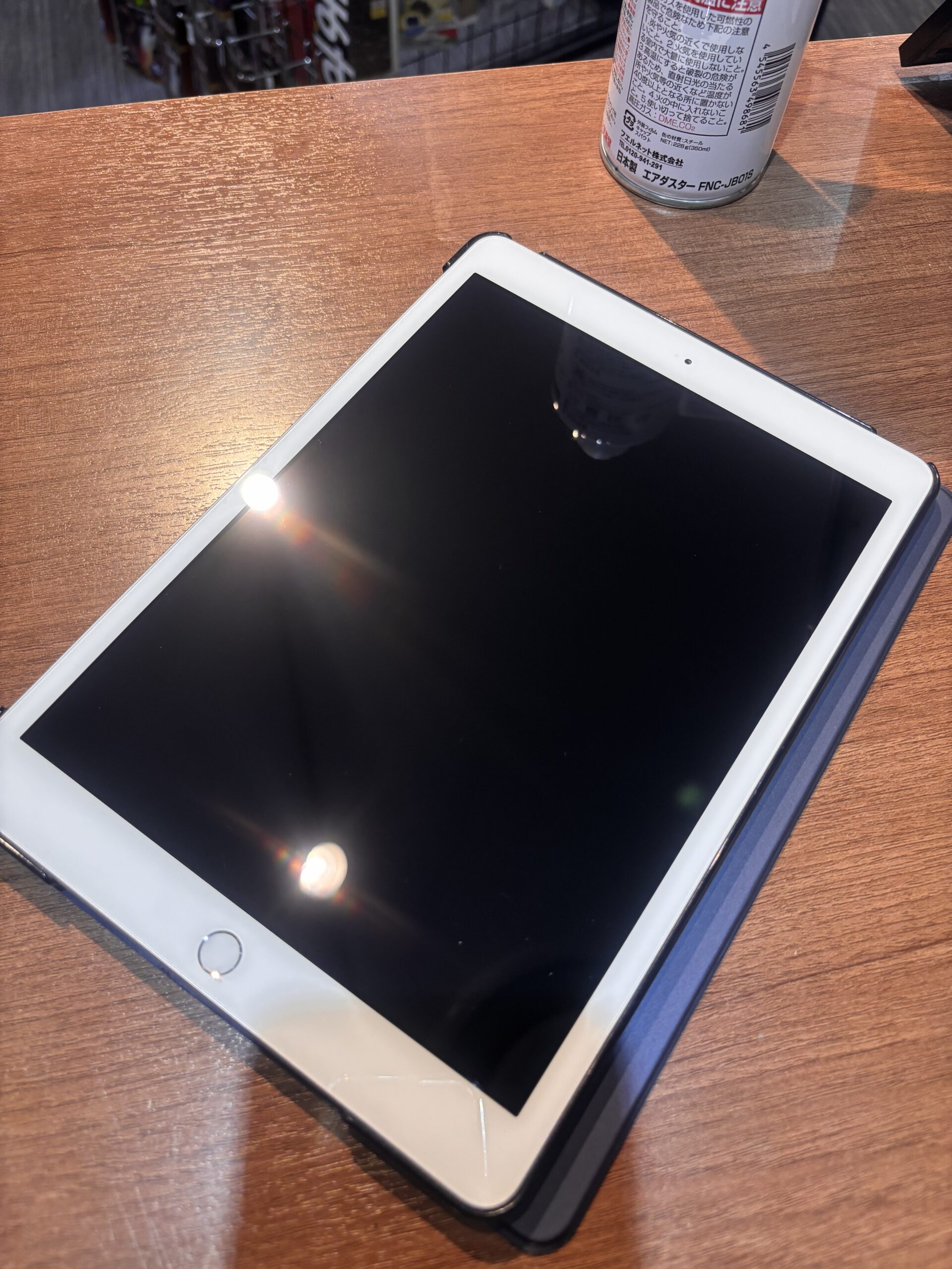 【長堀店】iPad7のガラスコーティング【中央区からご来店】
