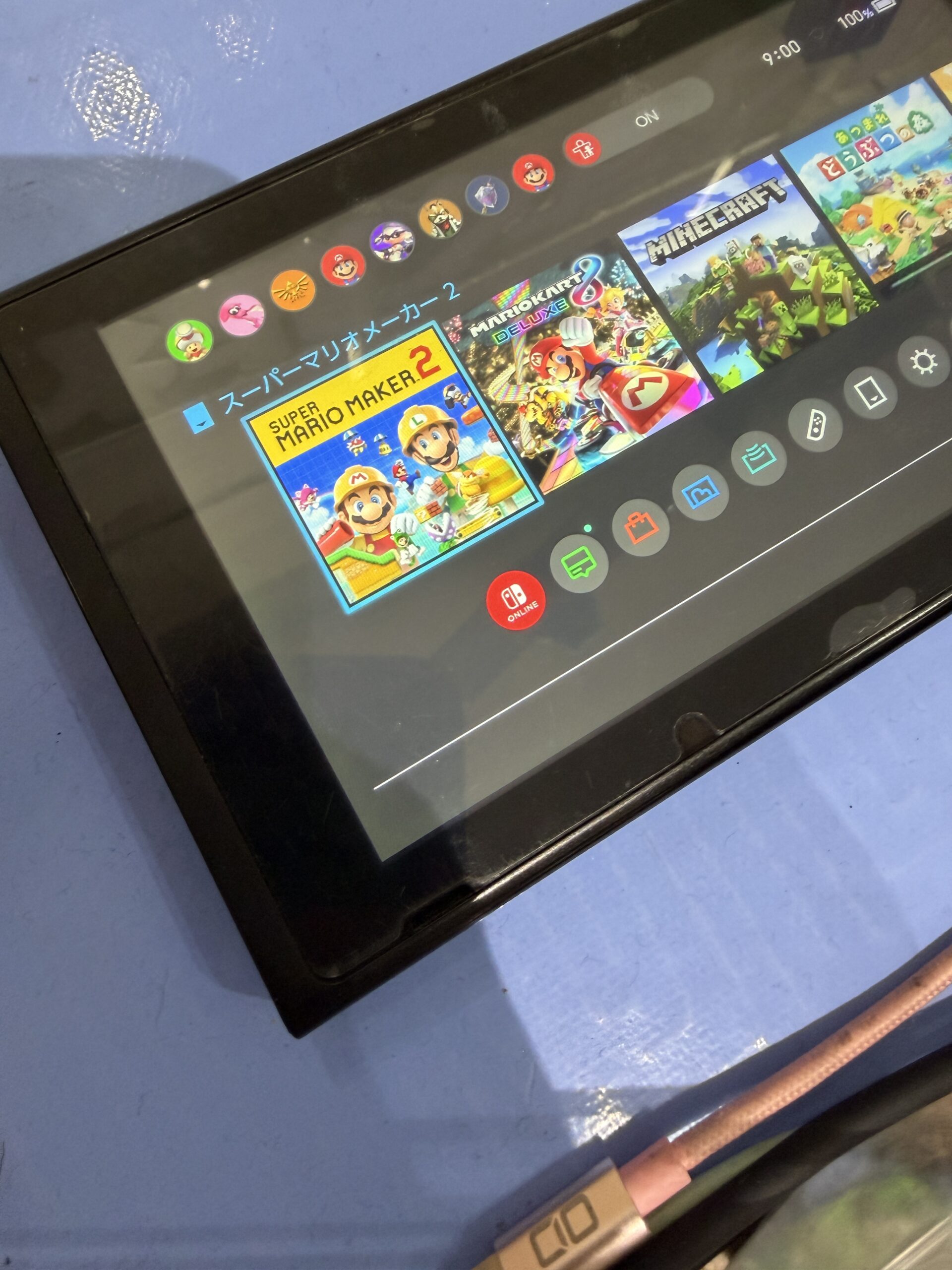 【長堀店】Switchのゲームカードスロット修理【西区からご来店】