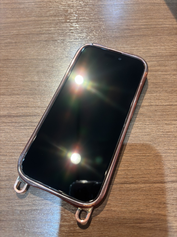 【長堀店】iPhone15proのガラスコーティング施工【中央区からご来店のお客様】