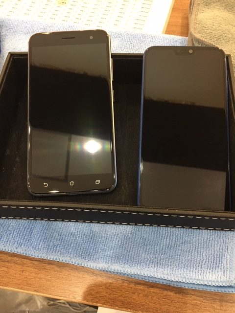android端末スマホガラスコーティング<東海市よりお越しのお客様>