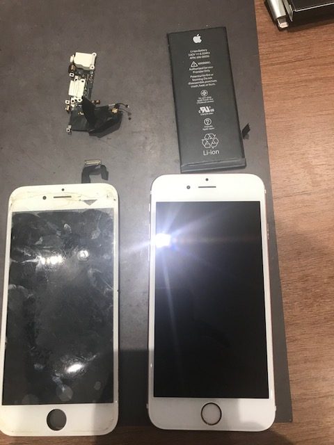 iPhone６s複数修理＜豊明市よりお越しのお客様＞