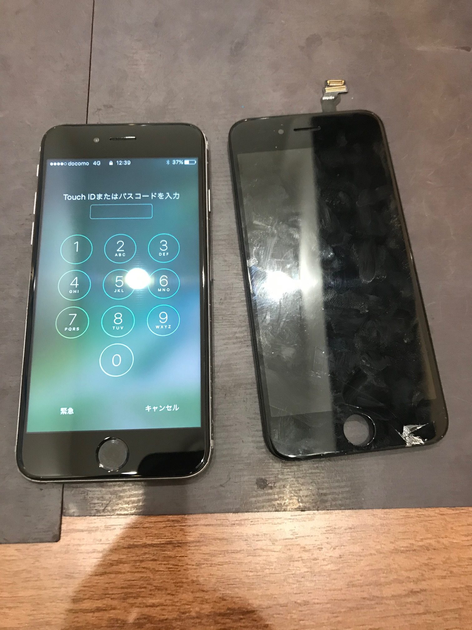 iPhone６画面交換＜大府市よりお越しのお客様＞