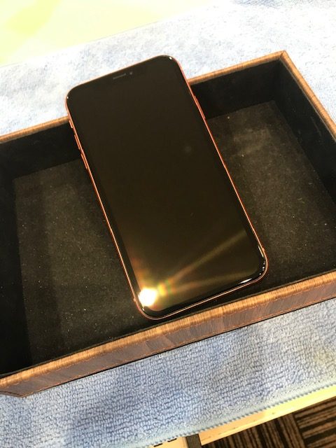 iPhoneXRガラスコーティング＜名古屋市緑区よりお越しのお客様＞