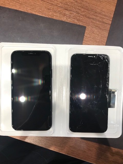 iPhoneXR画面交換＜名古屋市南区よりお越しのお客様＞