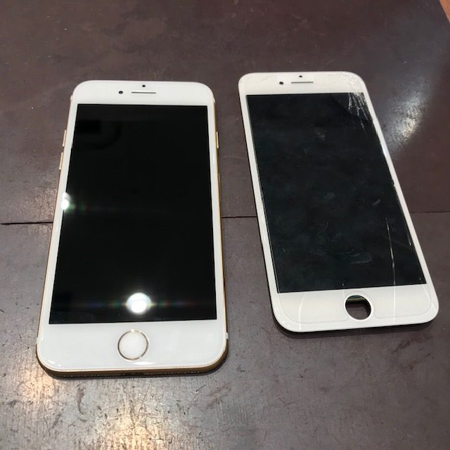 iPhone７画面交換【豊田市よりお越しのお客様】