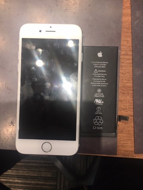 iPhone７バッテリー交換＜刈谷市よりお越しのお客様＞