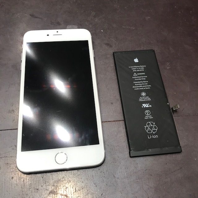 iPhone６plusバッテリー交換【大府市よりお越しのお客様】