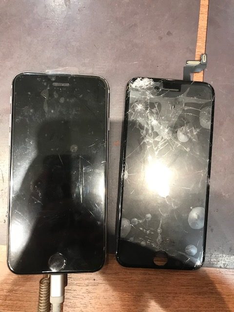 iPhone6画面交換<名古屋市中川区よりお越しのお客様>