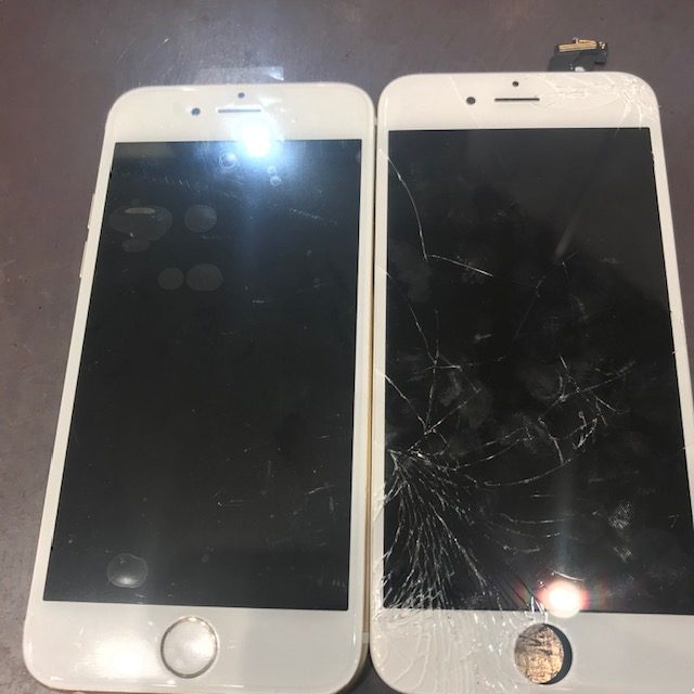iPhone６plus画面交換＜刈谷市よりお越しのお客様＞