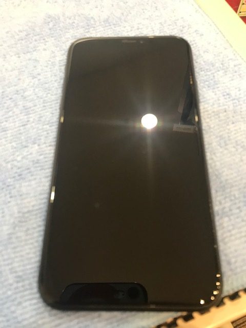 iPhoneXSスマホガラスコーティング＜名古屋市南区よりお越しのお客様＞