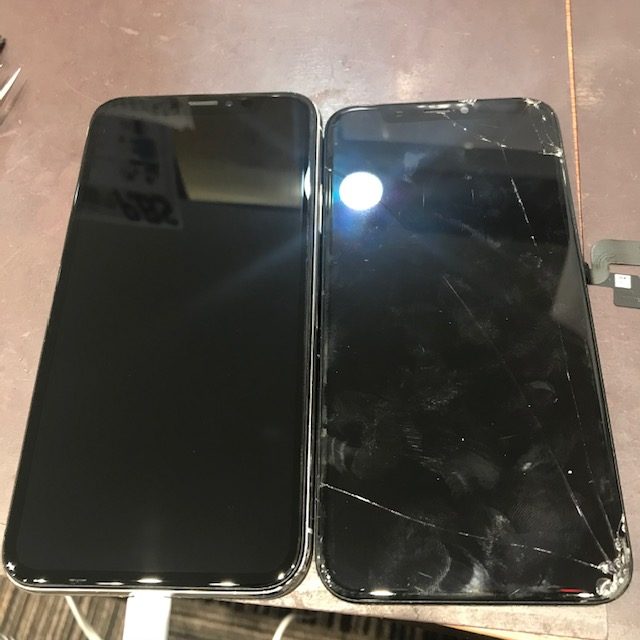 iPhoneXS画面交換＜大府市よりお越しのお客様＞