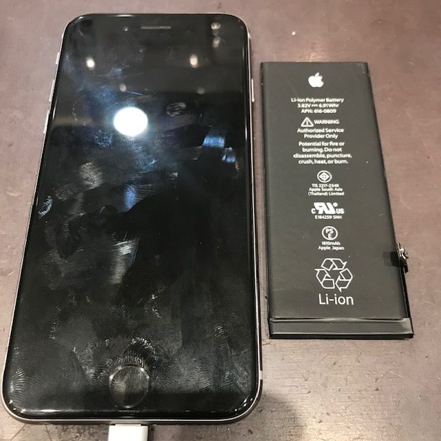 iPhone６バッテリー交換＜名古屋市緑区よりお越しのお客様＞