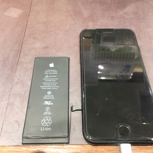 iPhone７バッテリー交換＜大府市よりお越しのお客様＞