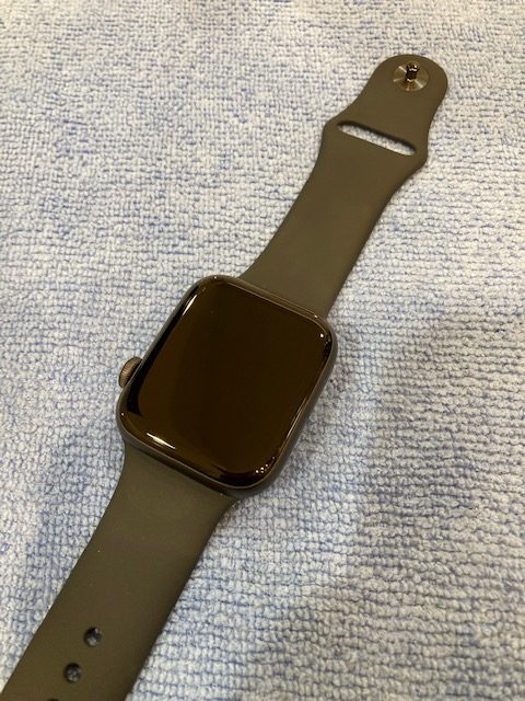 アップルウォッチSEスマホガラスコーティング<名古屋市中川区よりお越しのお客様>