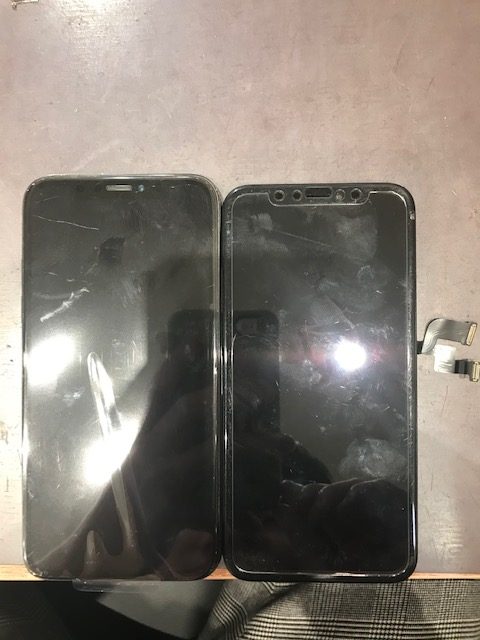 iPhoneX画面交換＜名古屋市港区よりお越しのお客様＞