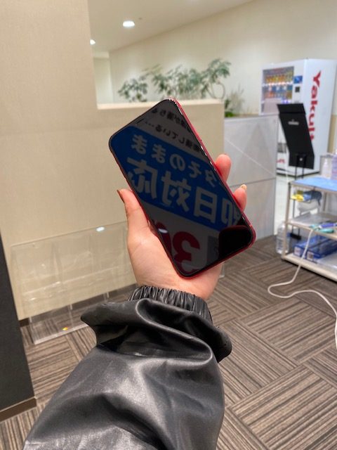 iPhone１１ガラスコーティング【名古屋市緑区からお越しのお客様】