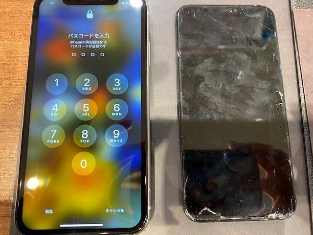 iPhone１１画面交換【名古屋市緑区よりお越しのお客様】