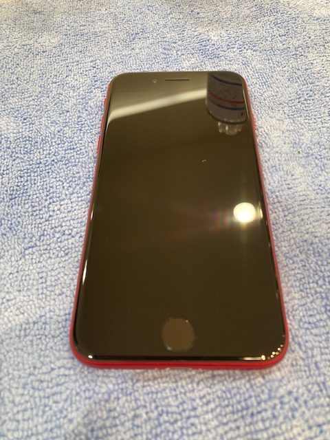 iPhoneSEスマホガラスコーティング<名古屋市港区よりお越しのお客様>