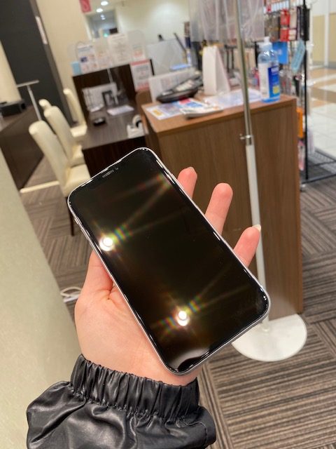 iPhoneXガラスコーテイング【東海市よりお越しのお客様】