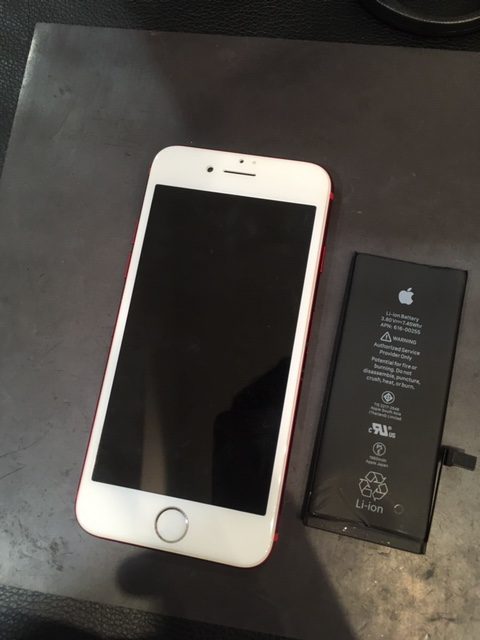 iphone 7 バッテリー交換　【東海市よりお越しのお客様】