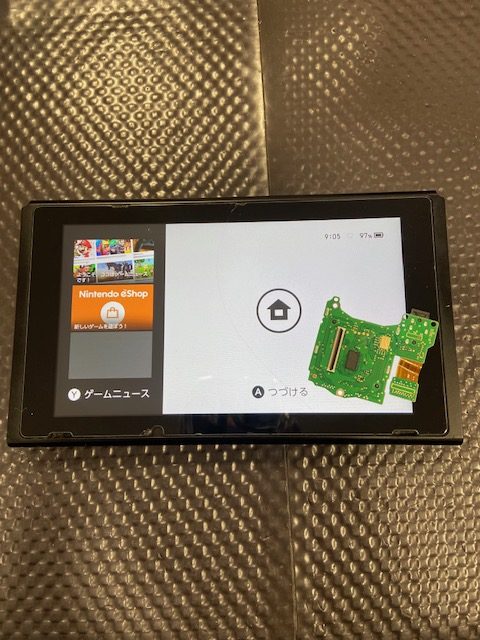 switch　ゲームカードスロット交換