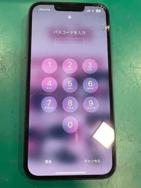 iPhone14　画面交換修理