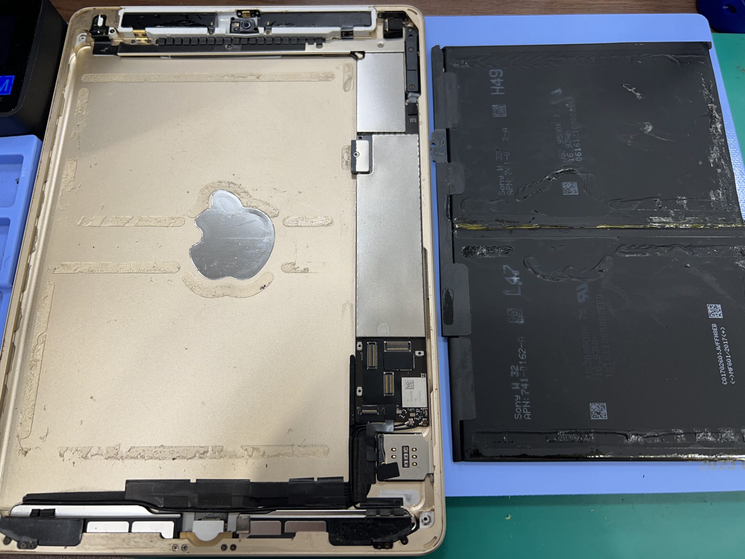 iPad（第五世代）バッテリー交換させていただきました【昭島市からご来店】