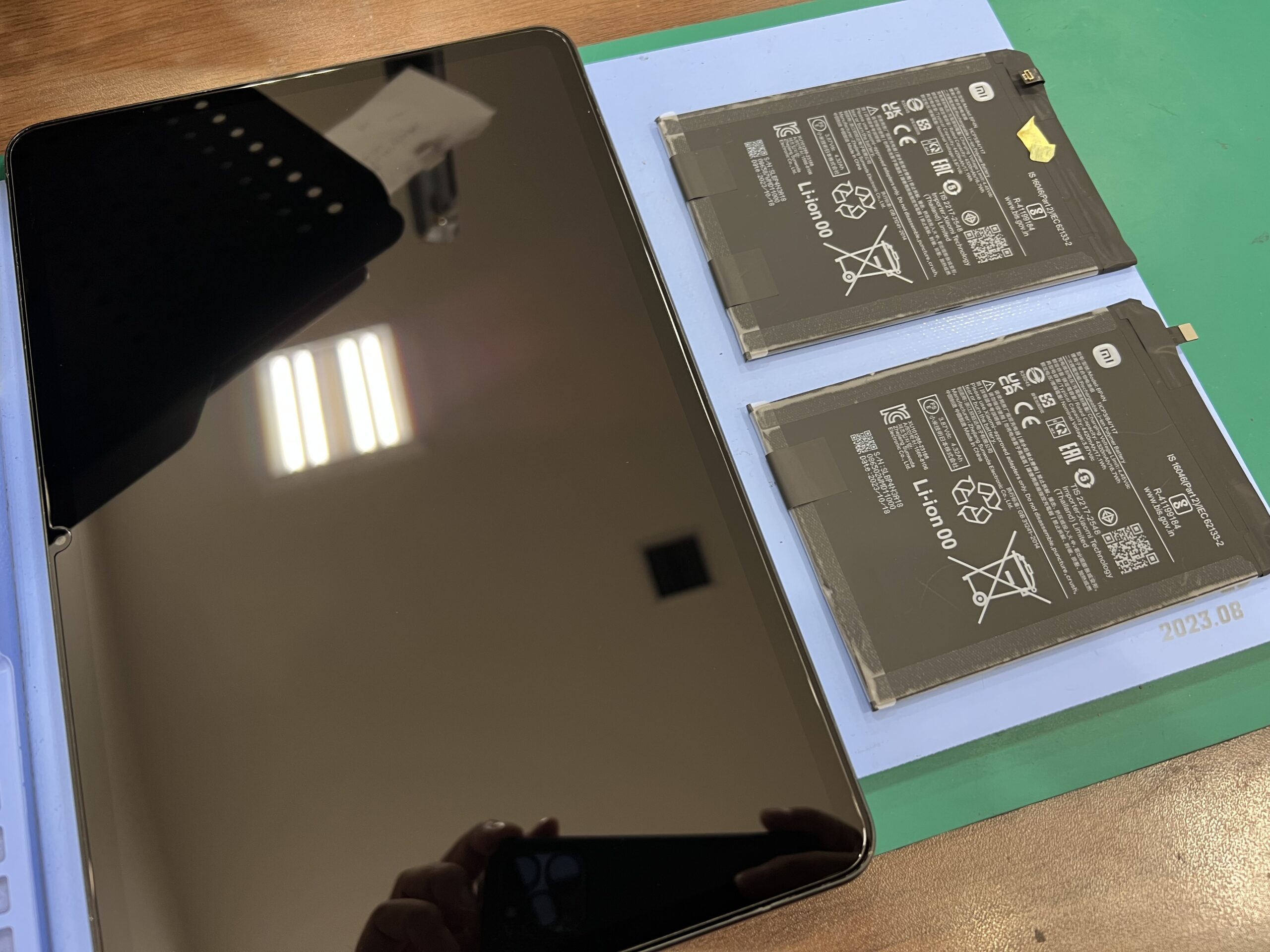 Xiaomi Pad6 バッテリー交換修理させて頂きました【日野市からご来店】