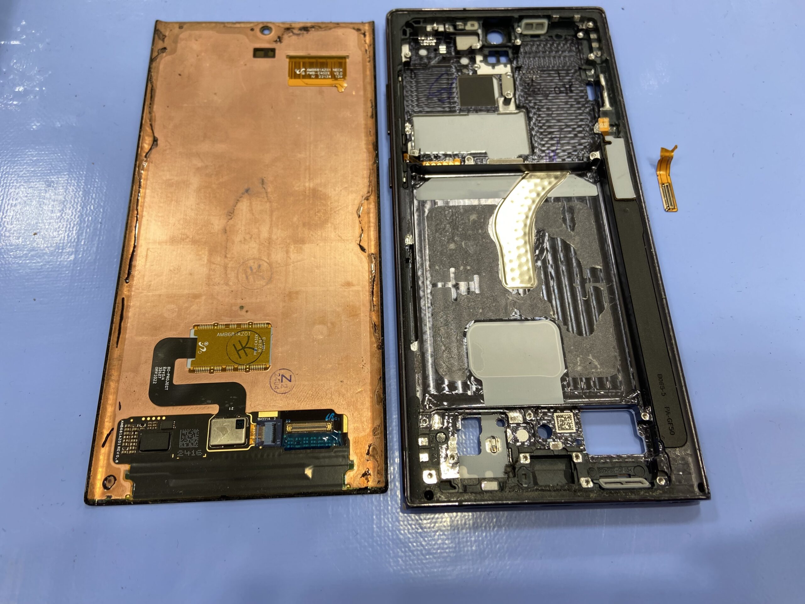 Galaxy S22 ultra 液晶パネル交換させて頂きました【国分寺からご来店】