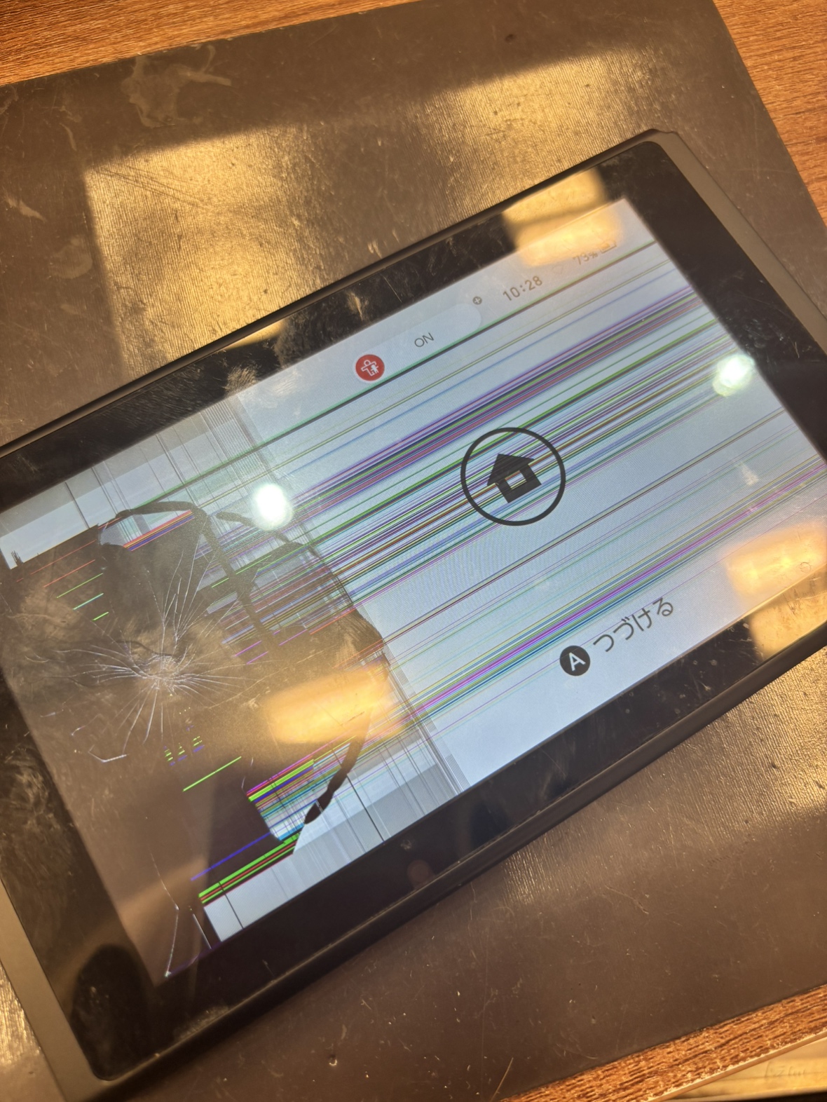 【高松市】のお客様よりswitchの液晶修理依頼