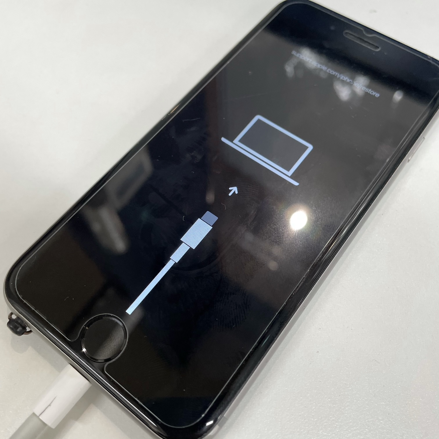 iPhone7リカバリーモードエラーからの復旧が完了しました 奈良市登美ヶ丘よりご来店