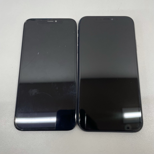iPhoneXRガラス割れ修理/京都府相楽郡よりご来店