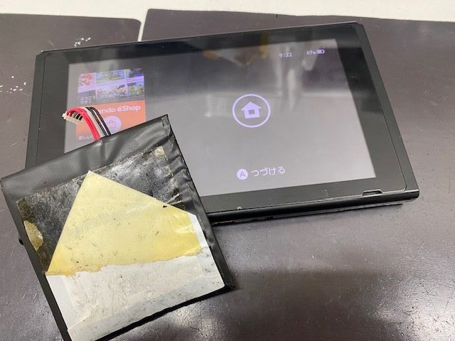 【奈良県奈良市より】ニンテンドースイッチ　バッテリー交換即日対応可能です！！