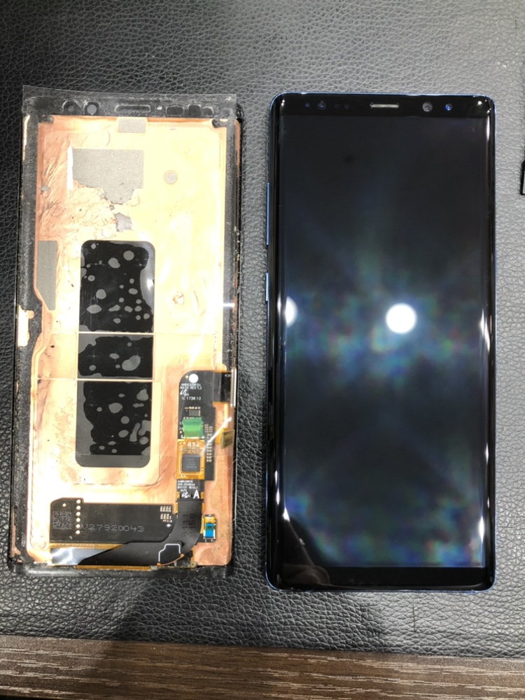【東員店】　Galaxy　Note8　画面割れ　画面交換修理　～四日市市よりご来店～