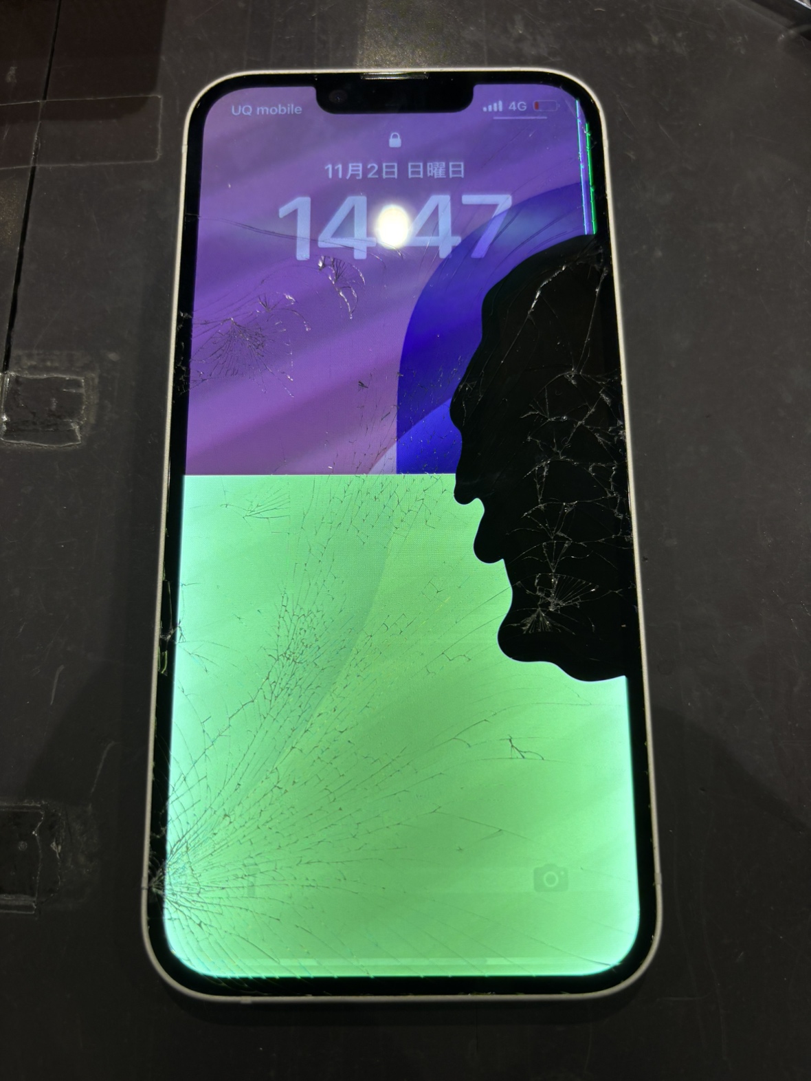 【津南店】iPhone13画面修理【津市よりご来店】】